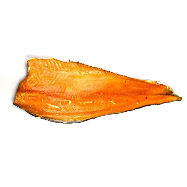 Warm Gerookte Zalm Met Vel 400-500gram