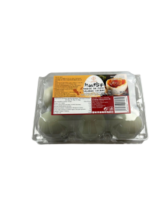 Duck Egg Cooked& Selted (6 stuks)