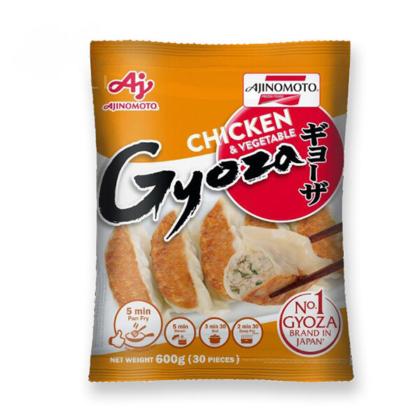 Ajinomoto Gyoza chicken & vegetable 600g