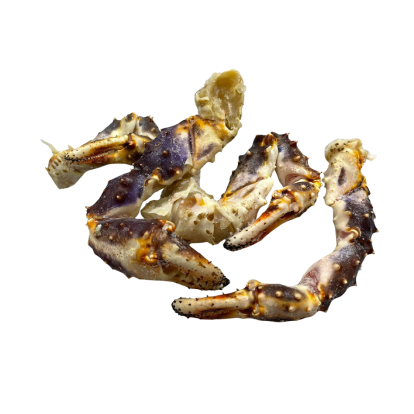 Rauwe king crab klauwen