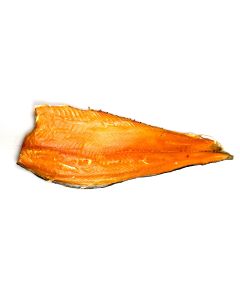 Warm gerookte zalm met vel 900gr - 1kg